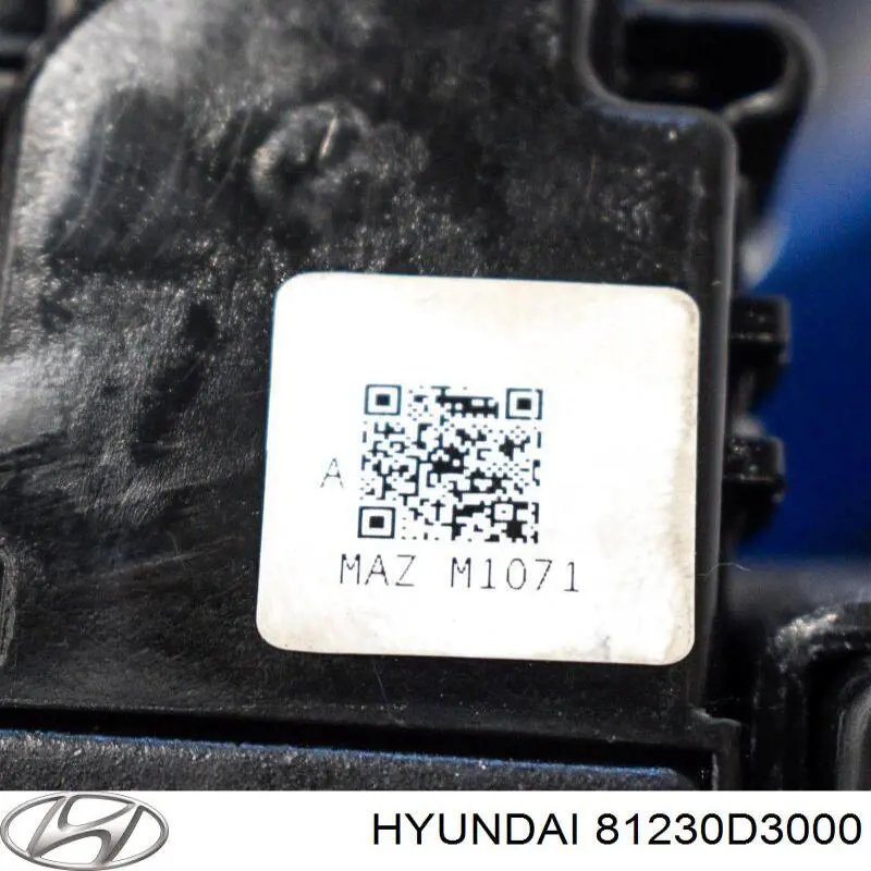 81230D3000 Hyundai/Kia замок крышки багажника (двери 3/5-й задней)