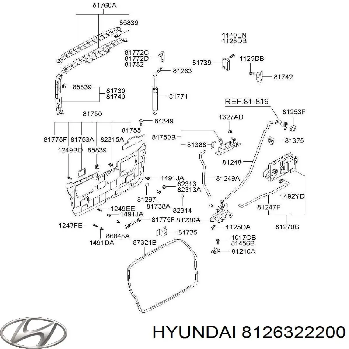  8126322200 Hyundai/Kia