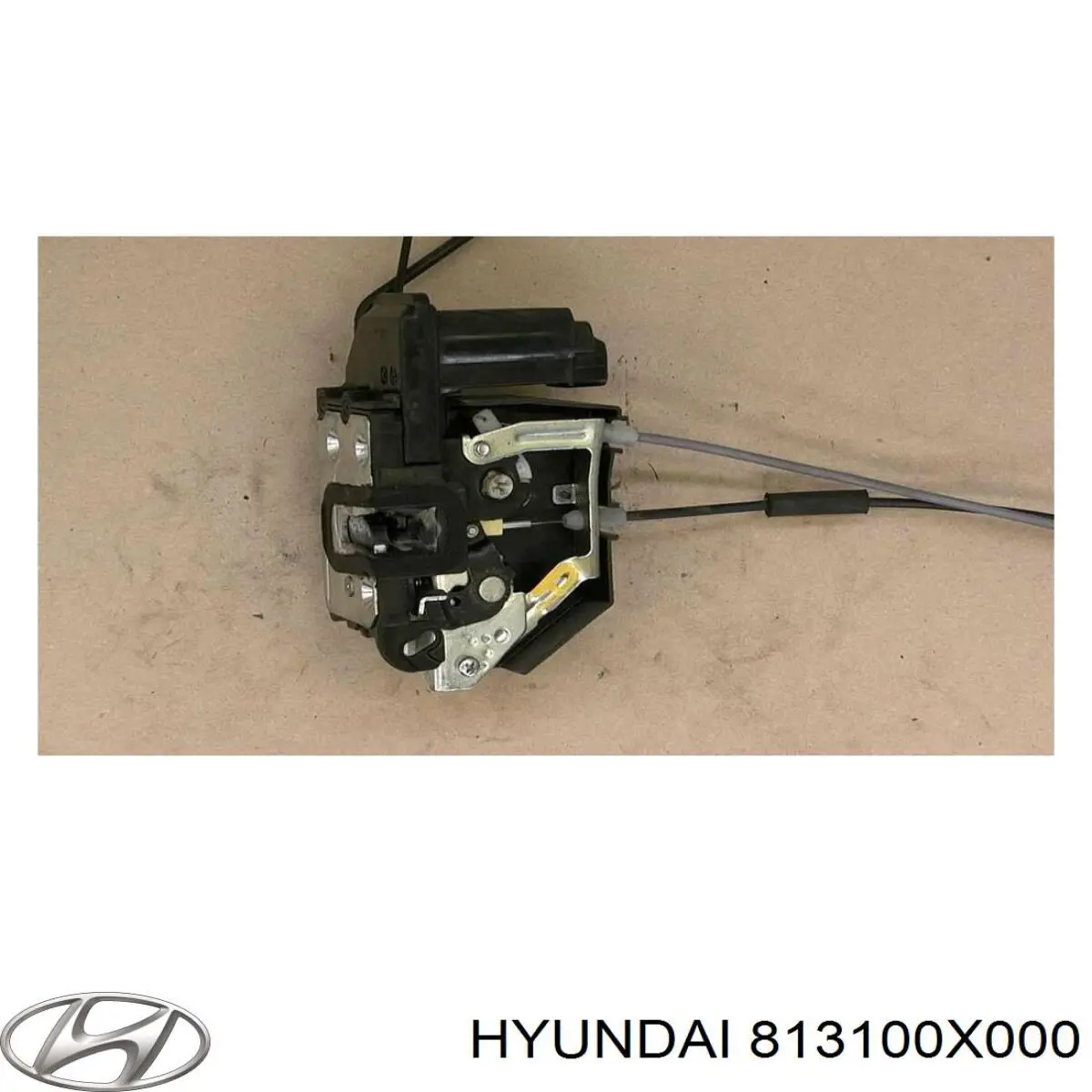 813100X000 Hyundai/Kia Замок двери водителя