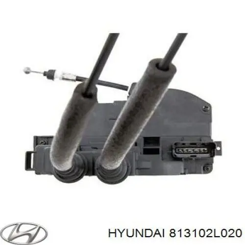 Замок водительской двери 813102L020 Hyundai/Kia