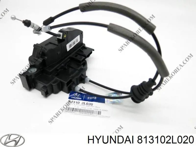 Замок передней левой двери Hyundai/Kia 813102L020