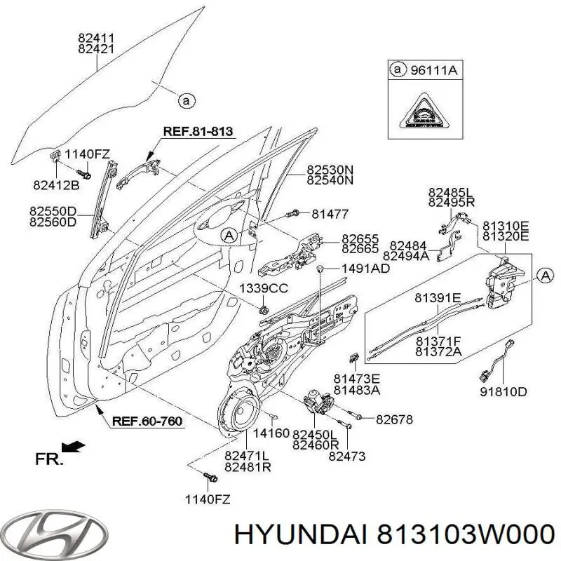  813103W000 Hyundai/Kia