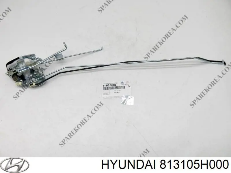 813105H000 Hyundai/Kia fecho da porta dianteira esquerda