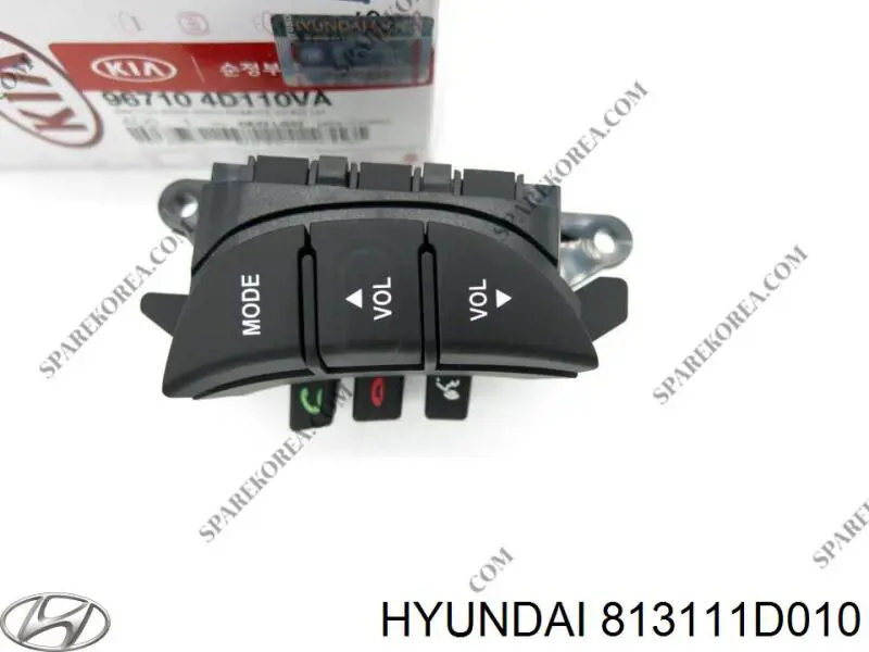 Замок водительской двери 813111D010 Hyundai/Kia