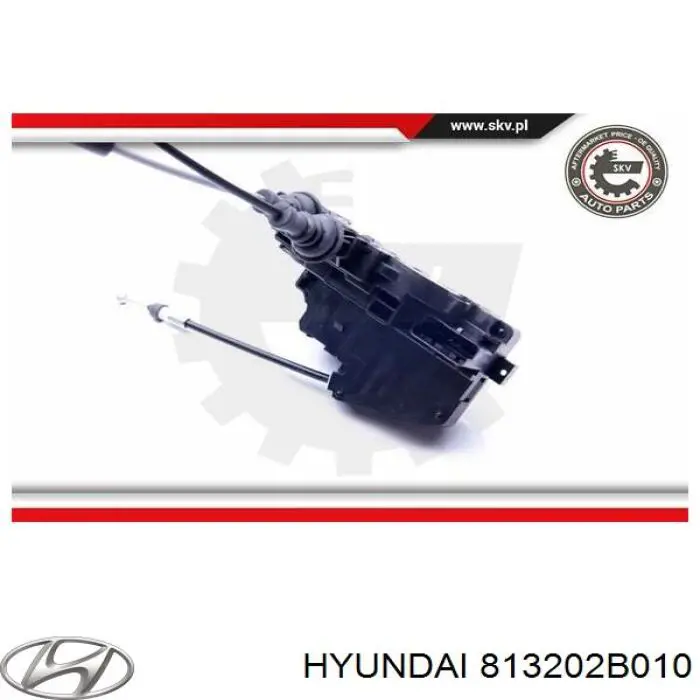 Купить 813202B010 Hyundai/Kia Замок передней правой двери