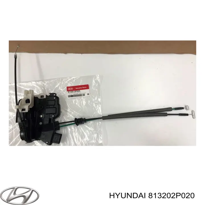 813202P020 Hyundai/Kia замок двери передней правой