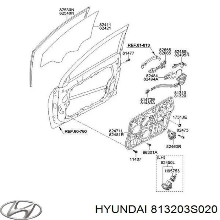  813203S020 Hyundai/Kia