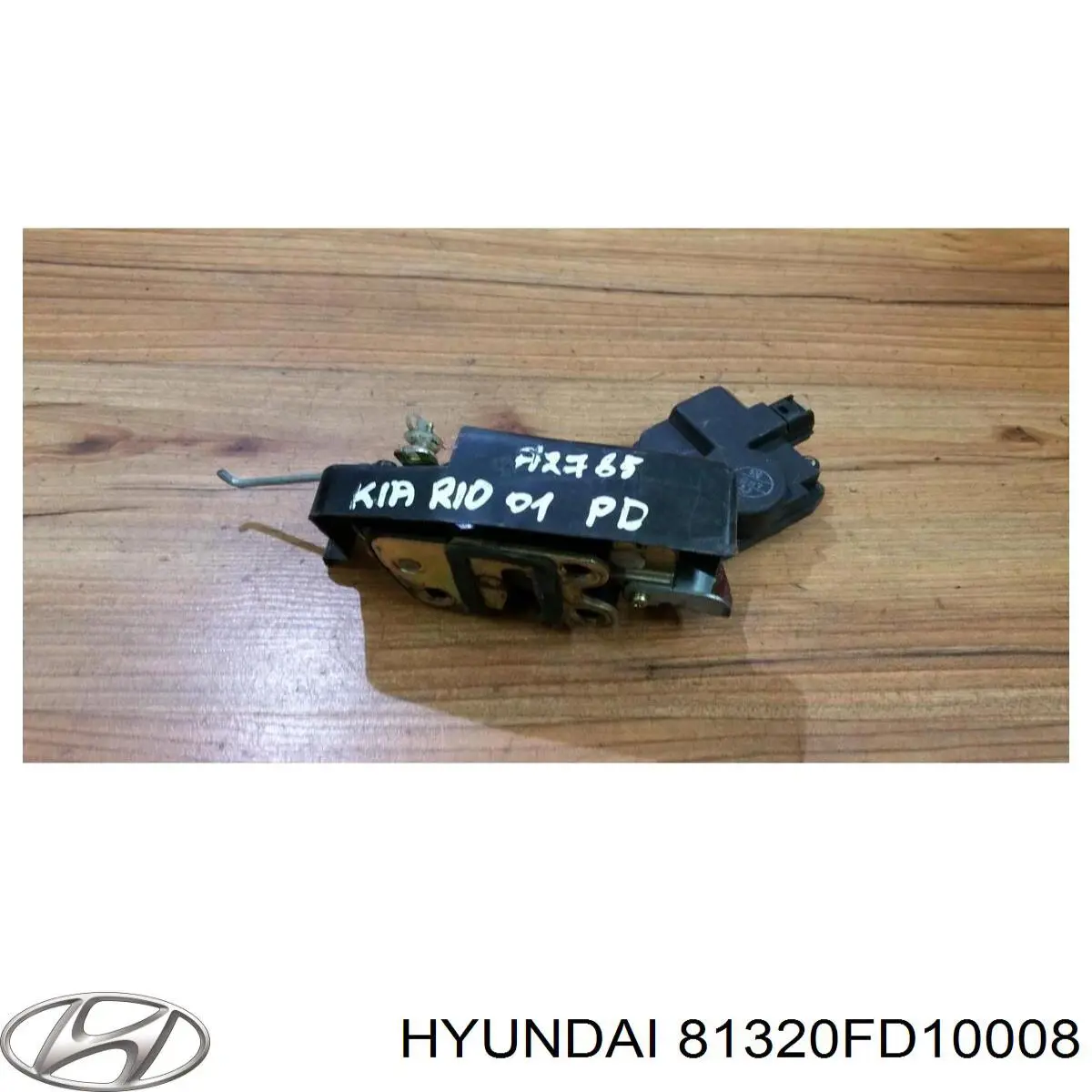 81320FD10008 Hyundai/Kia fecho da porta dianteira direita