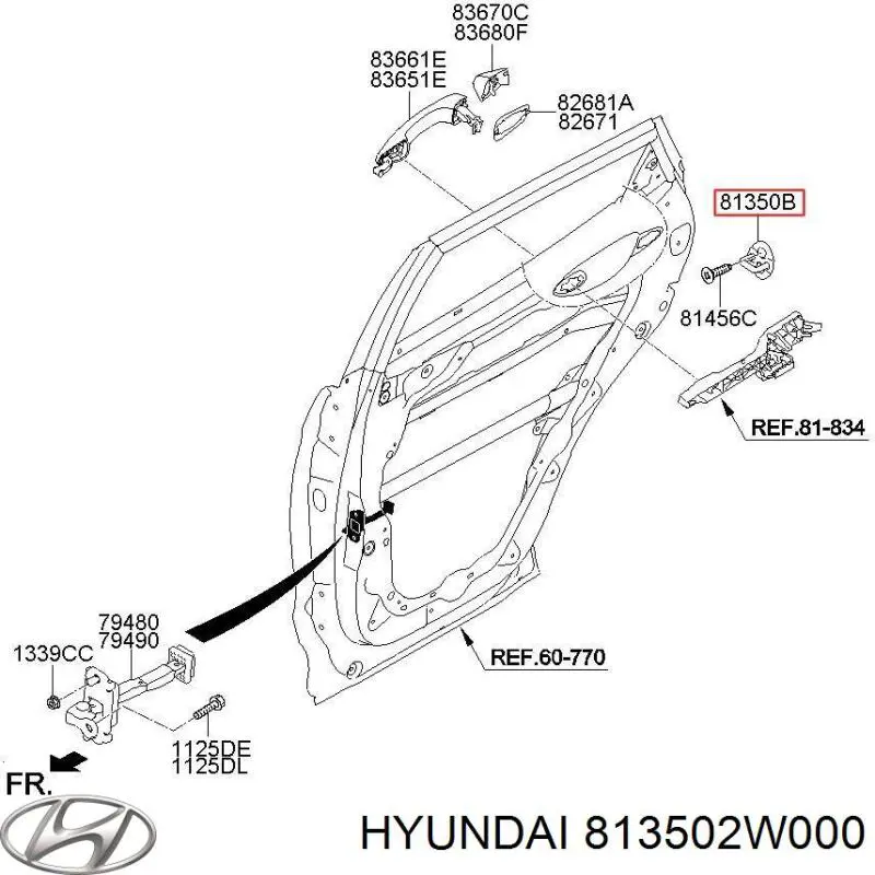 813502W000 Hyundai/Kia 