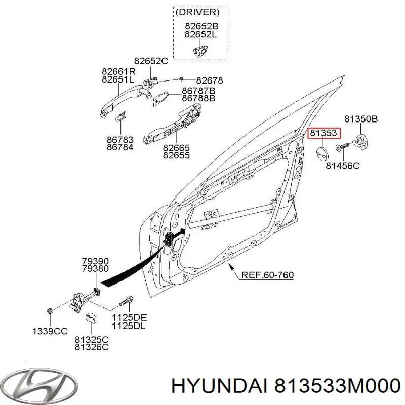  813533M000 Hyundai/Kia