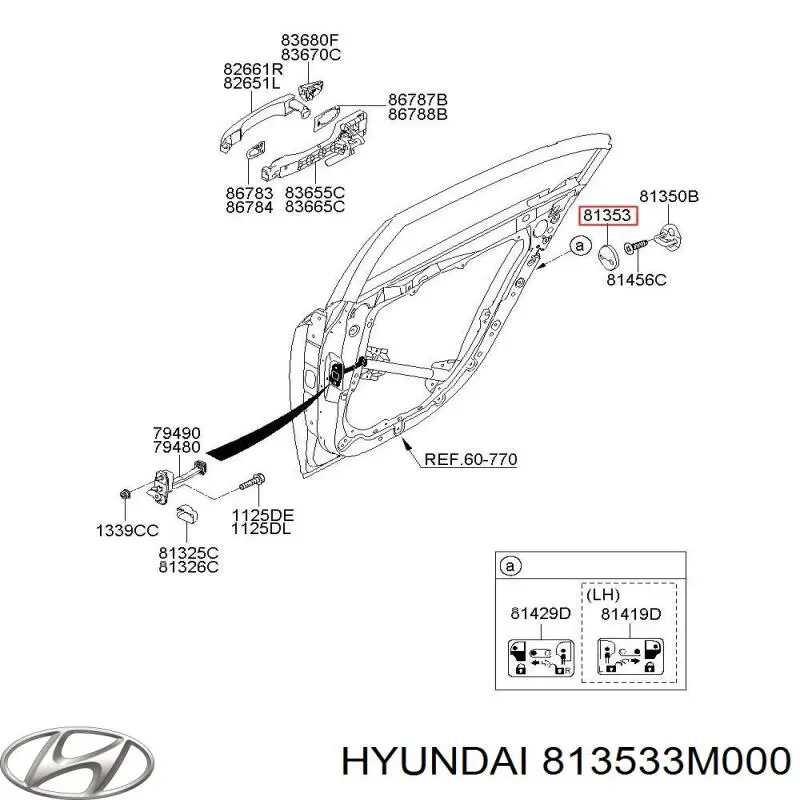 Купить 813533M000 Hyundai/Kia 