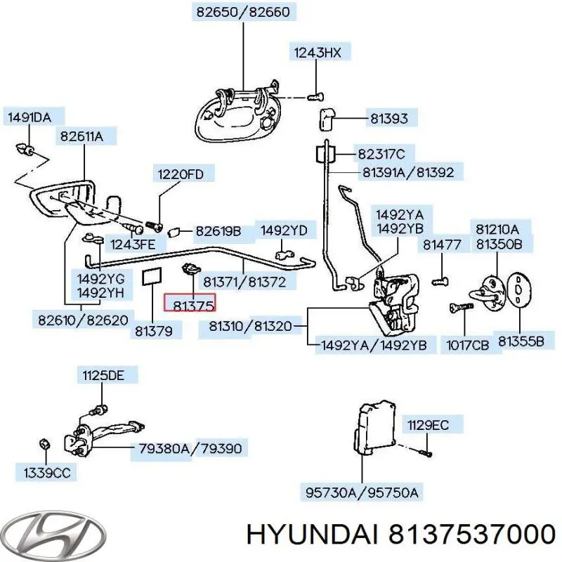 8137537000 Hyundai/Kia 