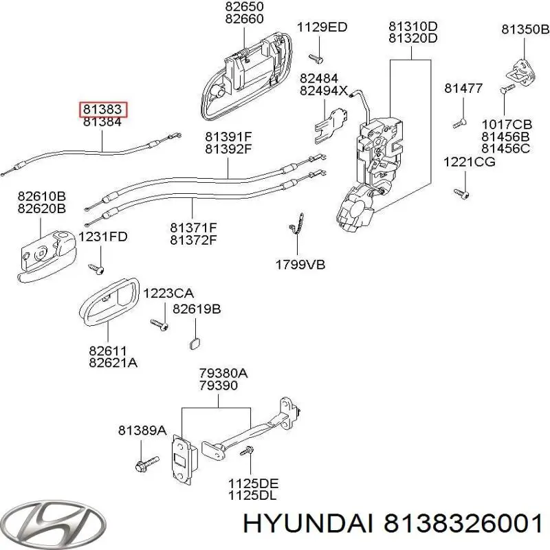 8138326001 Hyundai/Kia 