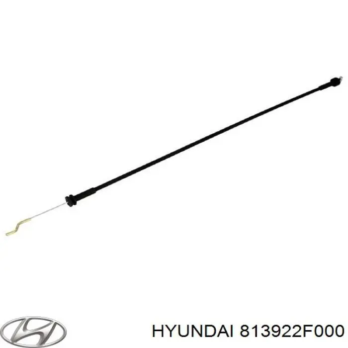 813922F000 Hyundai/Kia трос (тяга открывания замка двери передней правой)