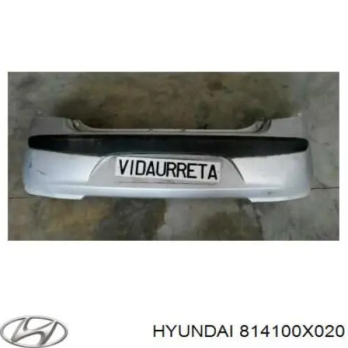 814100X020 Hyundai/Kia Замок двери задней левой