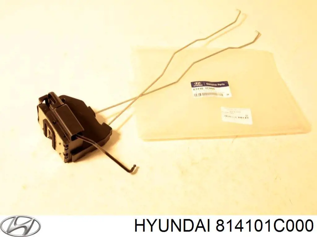 814101C000 Hyundai/Kia fecho da porta traseira esquerda