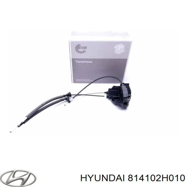 Купить 814102H010 Hyundai/Kia Замок двери задней левой