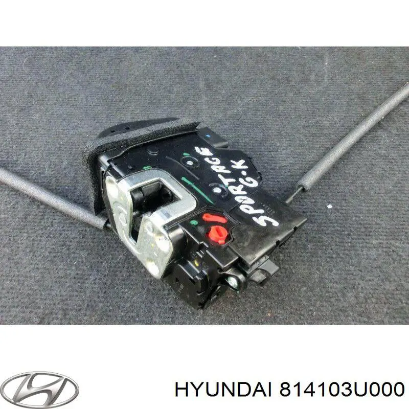 814103U000 Hyundai/Kia замок двери задней левой