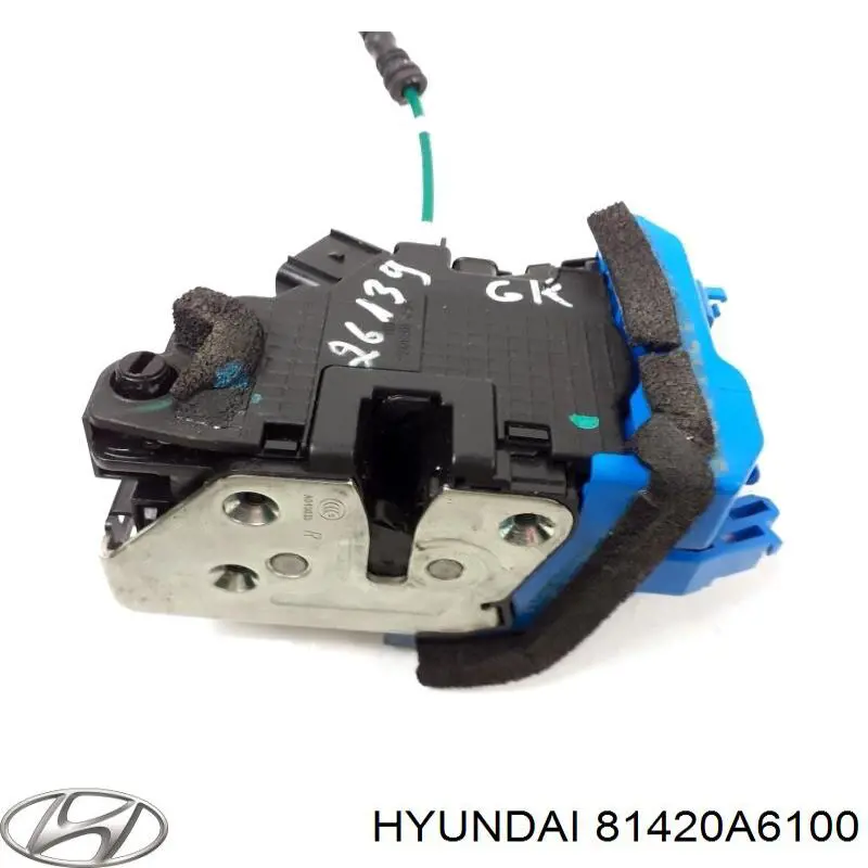 Замок задней двери, правой Hyundai/Kia 81420A6100 цена, от 19.63 USD