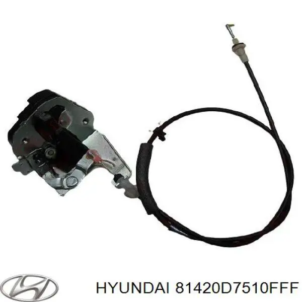 Замок задней двери, правой Hyundai/Kia 81420D7510FFF цена, от 50.79 USD