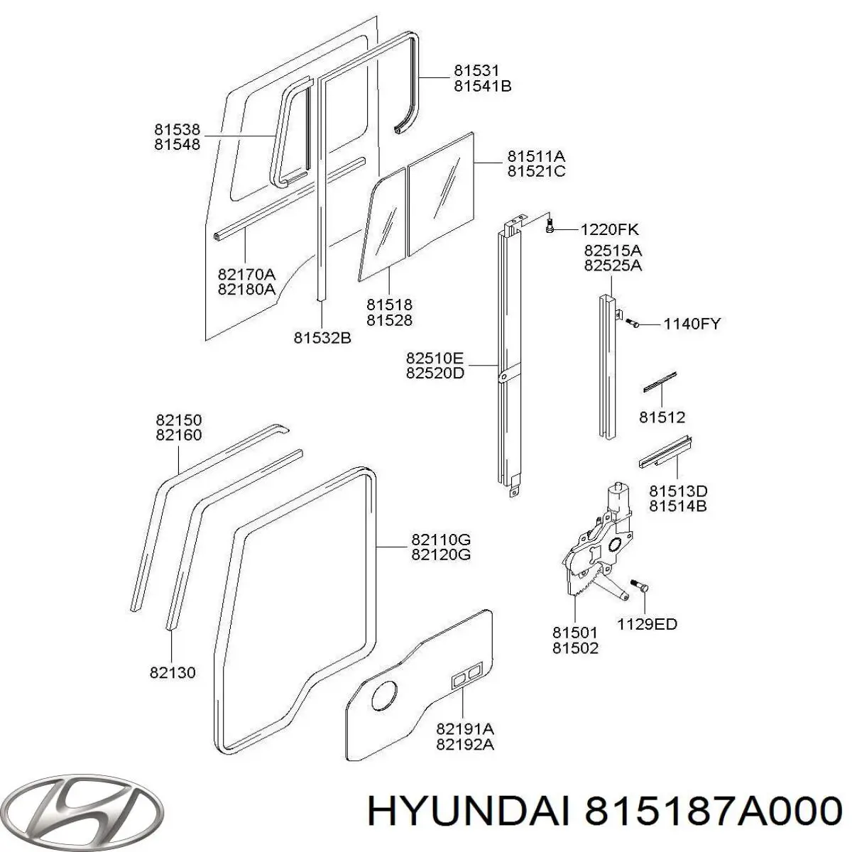 815187A000 Hyundai/Kia 