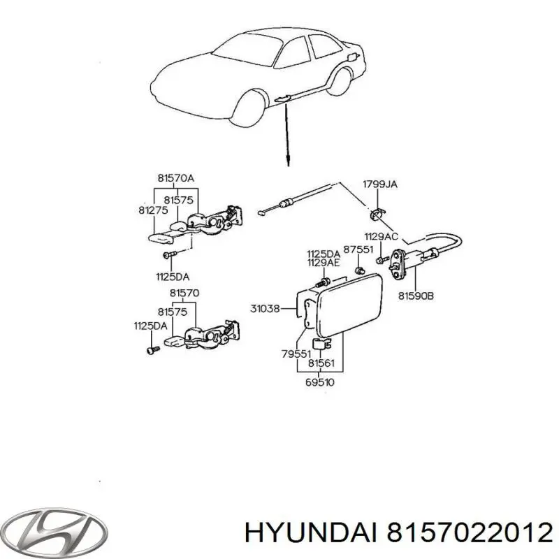  8157022012 Hyundai/Kia