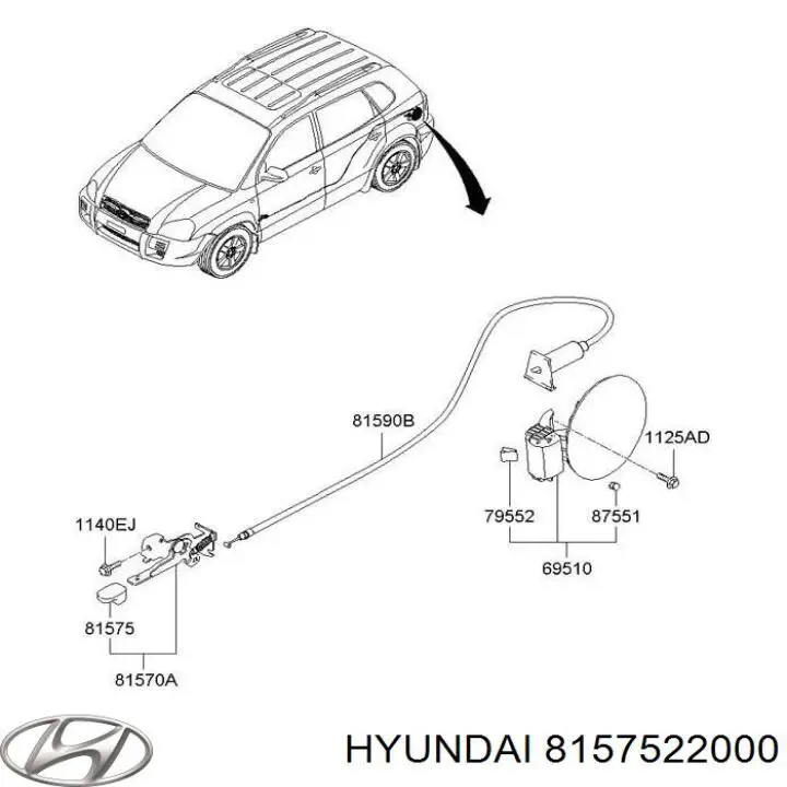  Hyundai/Kia 8157522000 цена, от 2.53 USD