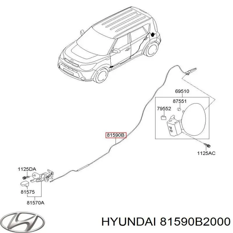  81590B2000 Hyundai/Kia