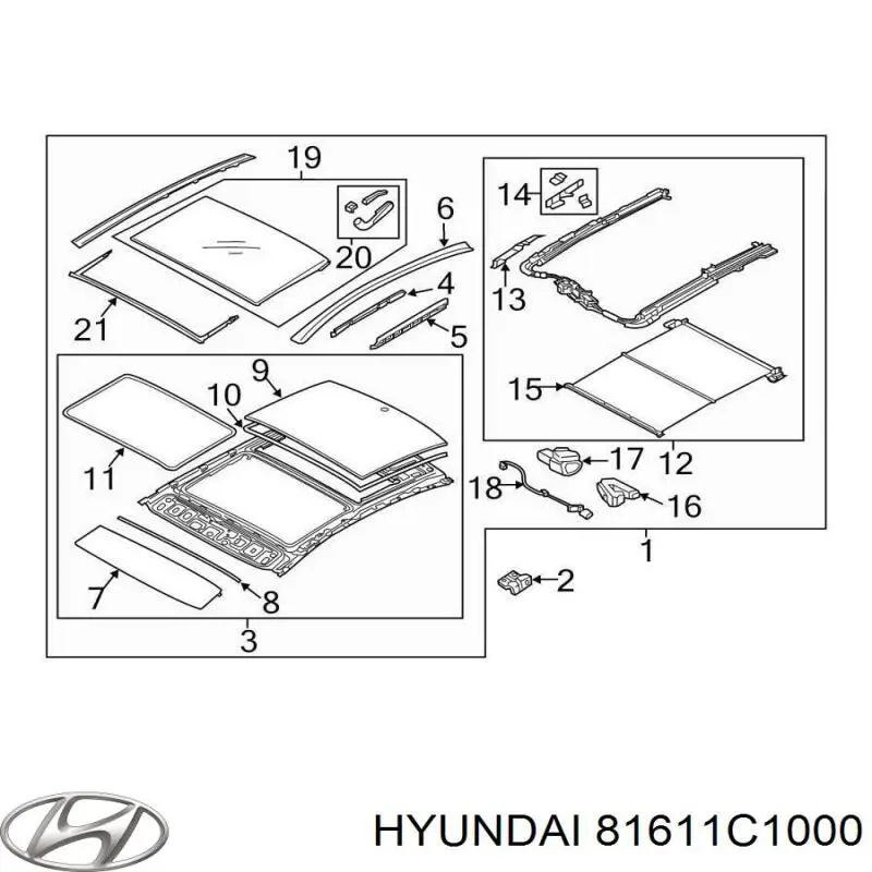  81611C1000 Hyundai/Kia