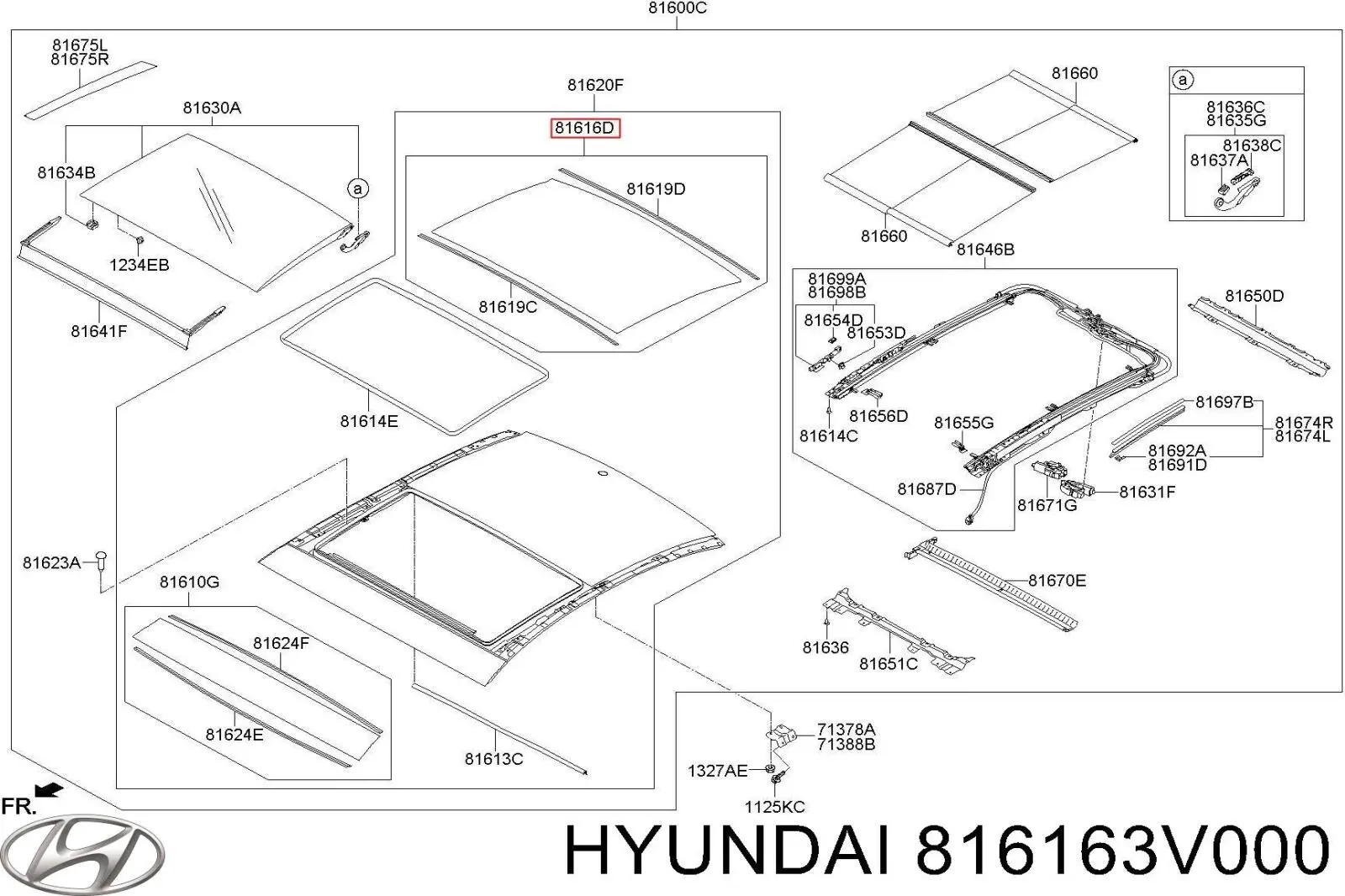 816163V000 Hyundai/Kia 