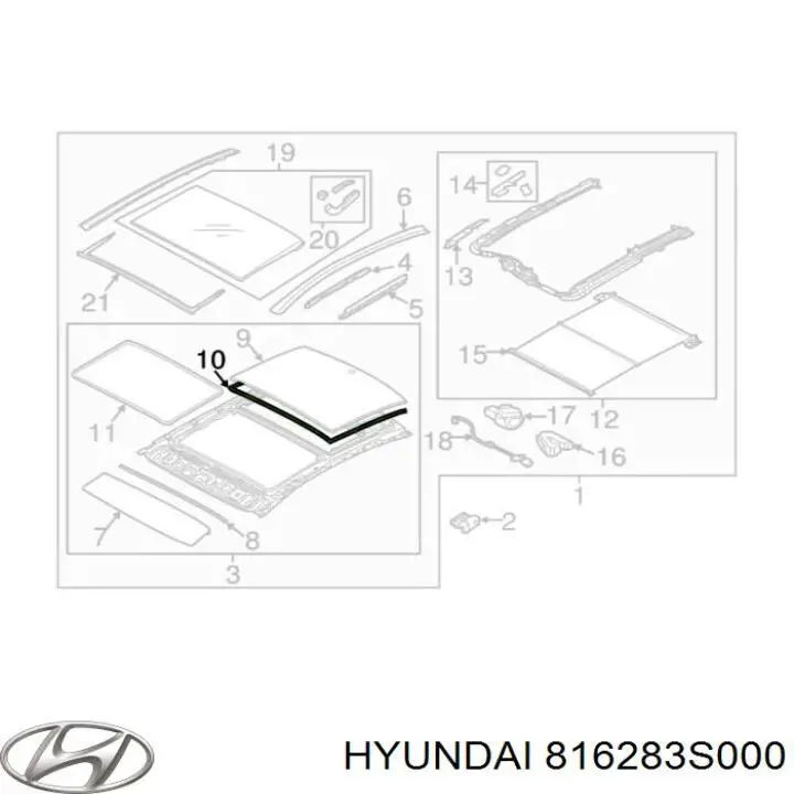 816283S000 Hyundai/Kia 