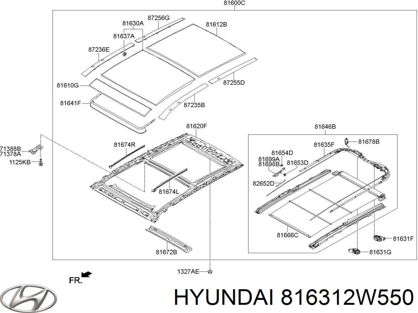 816312W550 Hyundai/Kia 