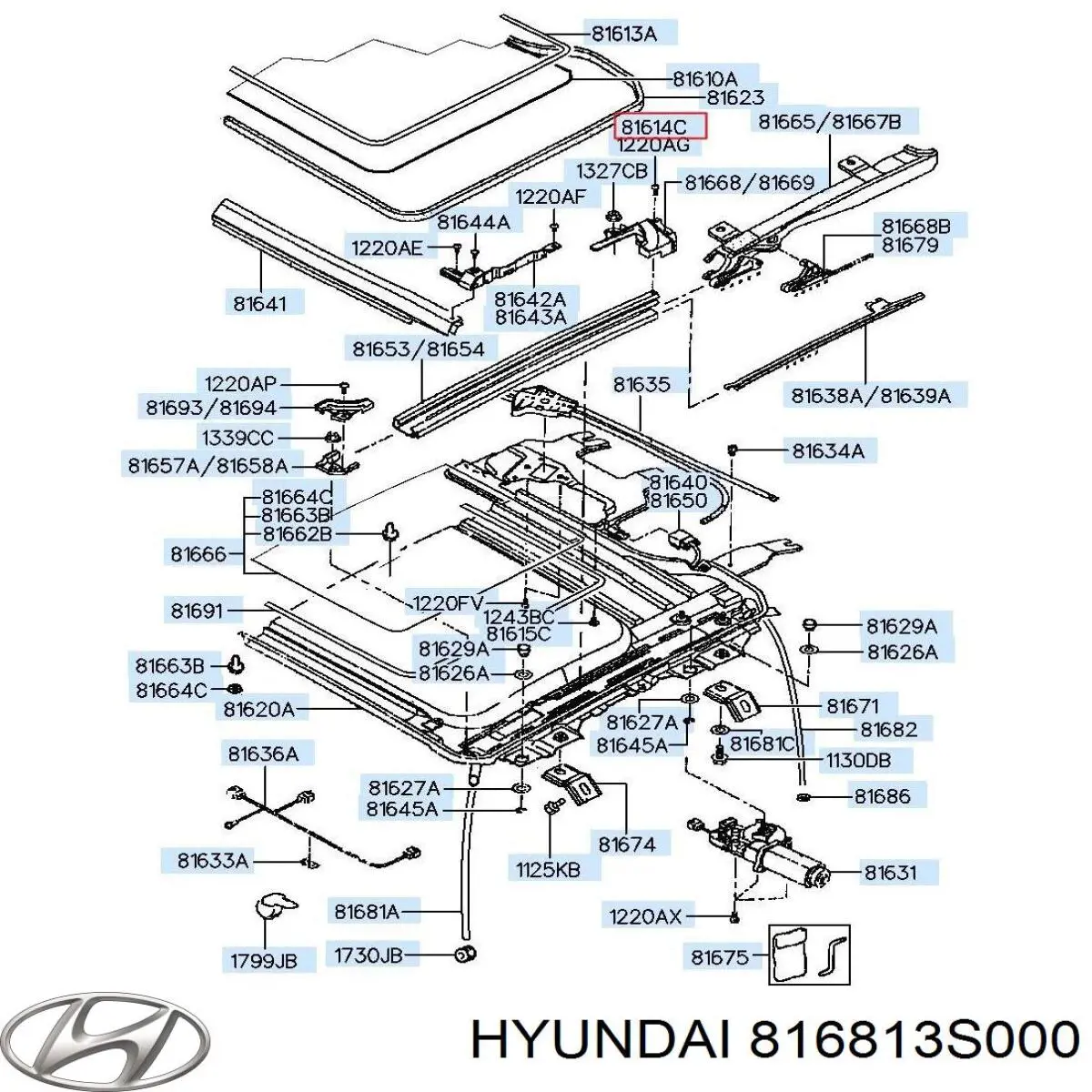 816813S000 Hyundai/Kia 