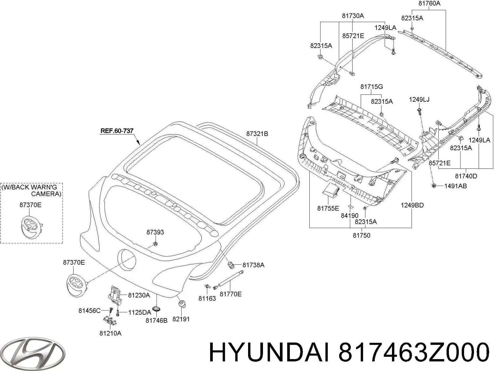  817463Z000 Hyundai/Kia