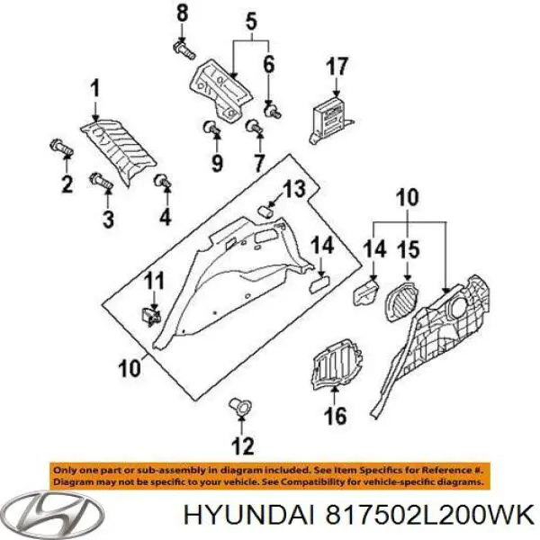 817502L200WK Hyundai/Kia 