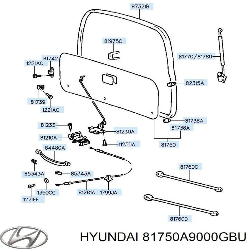  81750A9000GBU Hyundai/Kia