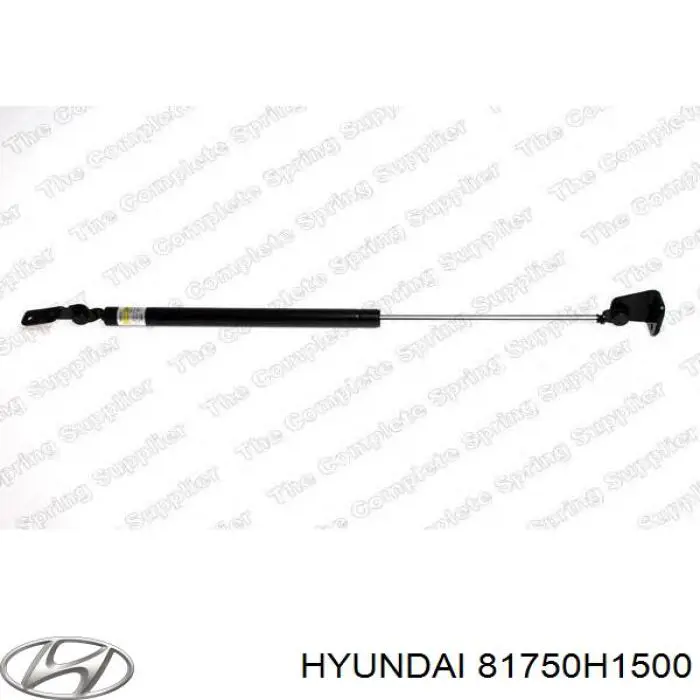 81750H1500 Hyundai/Kia amortecedor de vidro de porta-malas (de 3ª/5ª porta traseira (de tampa de alcapão)