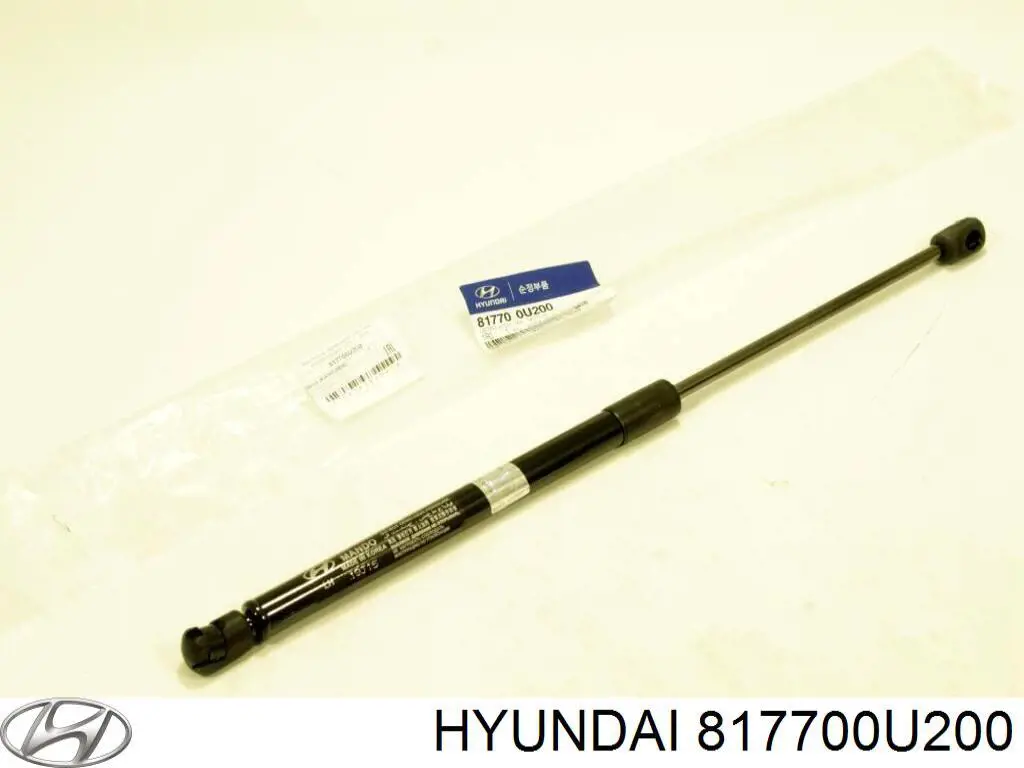 Амортизатор крышки багажника (двери 3/5-й задней) на Hyundai SOLARIS SBR11