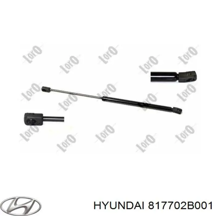 Газовый упор багажника Hyundai/Kia 817702B001