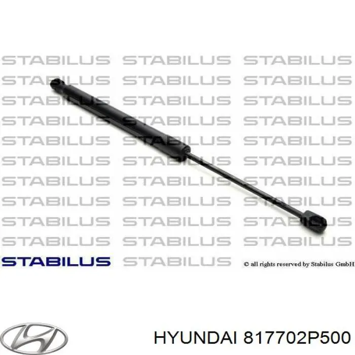 Амортизатор задней двери Hyundai/Kia 817702P501 цена, от 9.28 USD