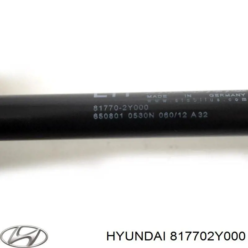 817702Y000 Hyundai/Kia amortecedor de tampa de porta-malas (de 3ª/5ª porta traseira)