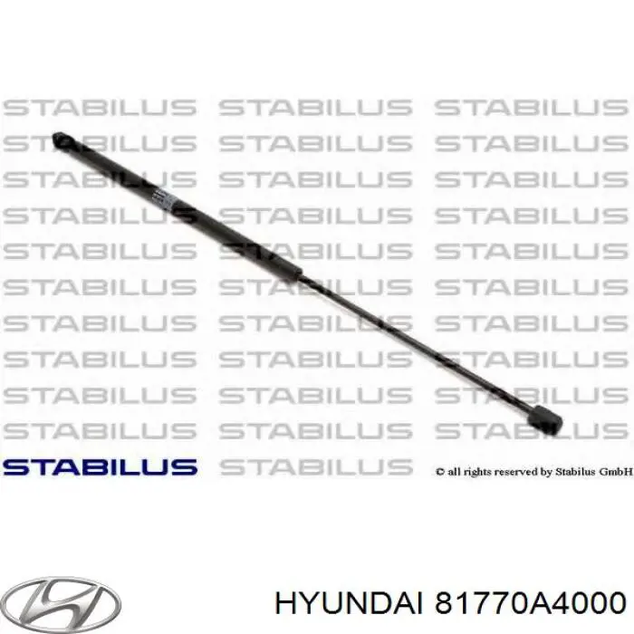Амортизатор задней двери Hyundai/Kia 81770A4000 цена, от 39.19 USD