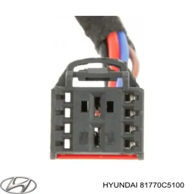 81770C5100 Hyundai/Kia амортизатор багажника