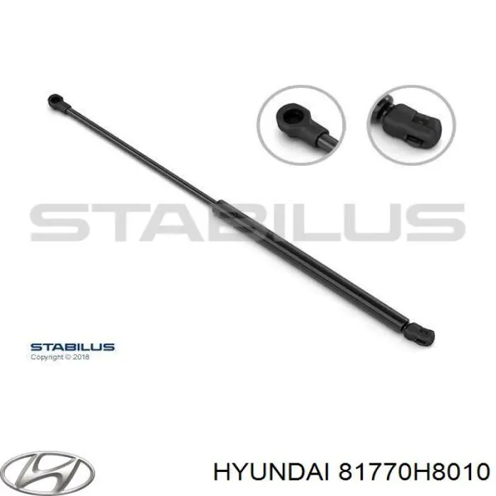81770H8010 Hyundai/Kia Амортизатор крышки багажника