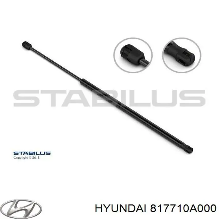 817710A000 Hyundai/Kia амортизатор багажника