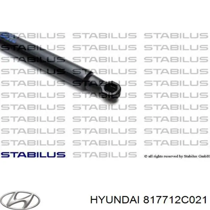 Амортизатор багажника 430719037400 Magneti Marelli