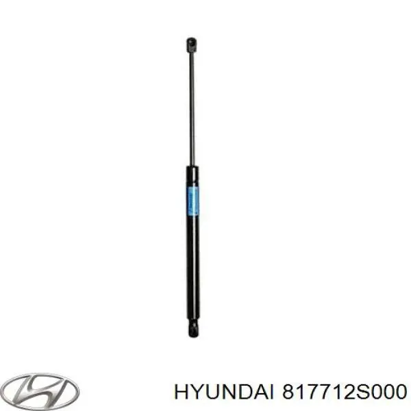 817712S000 Hyundai/Kia amortecedor de tampa de porta-malas (de 3ª/5ª porta traseira)