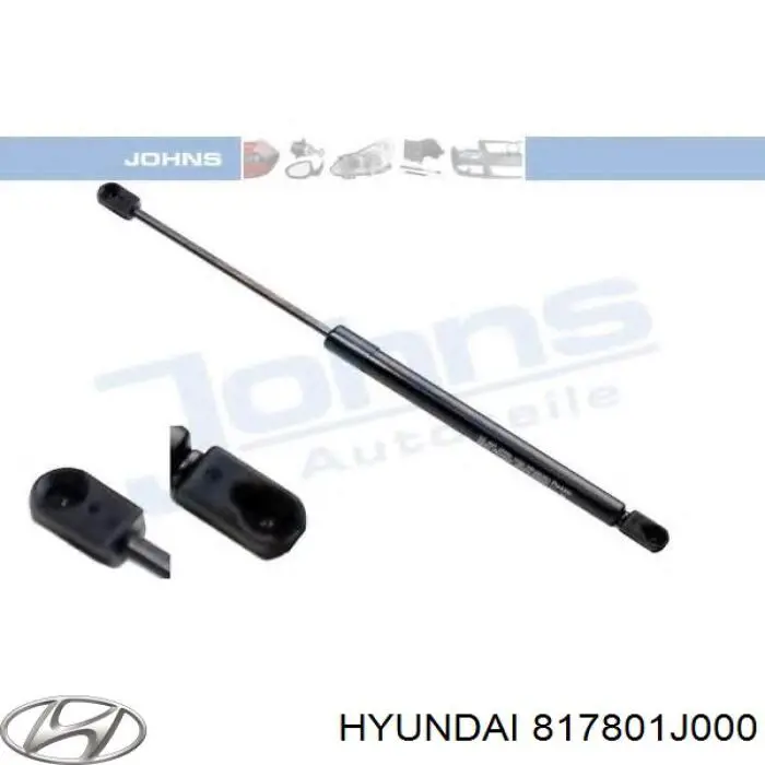 817801J000 Hyundai/Kia амортизатор багажника