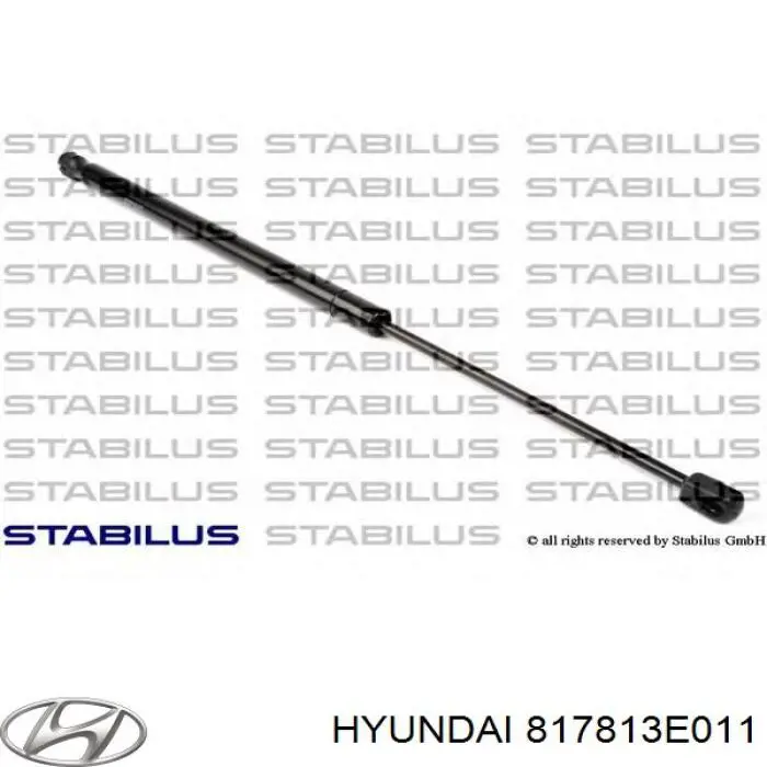 Газовый упор багажника Hyundai/Kia 817813E010