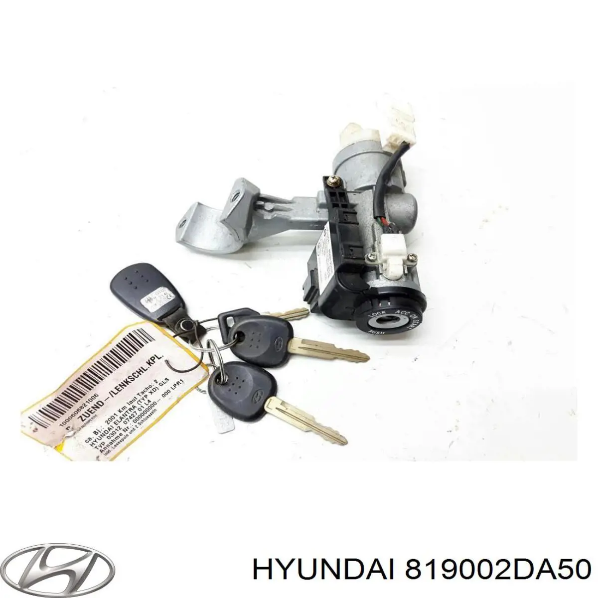 Купить 819002DA50 Hyundai/Kia Замок зажигания